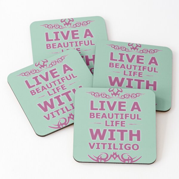 Item preview, Live a beautiful life with vitiligo  designed and sold by karimaK-71.