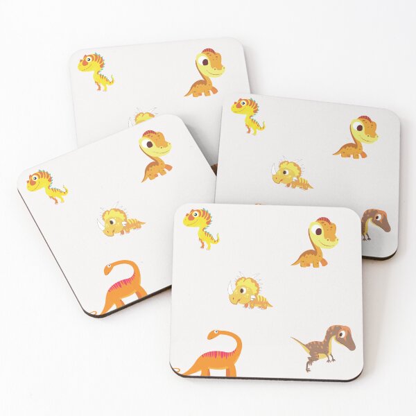 Item preview, Small Cute Dinos designed and sold by lodarohit.