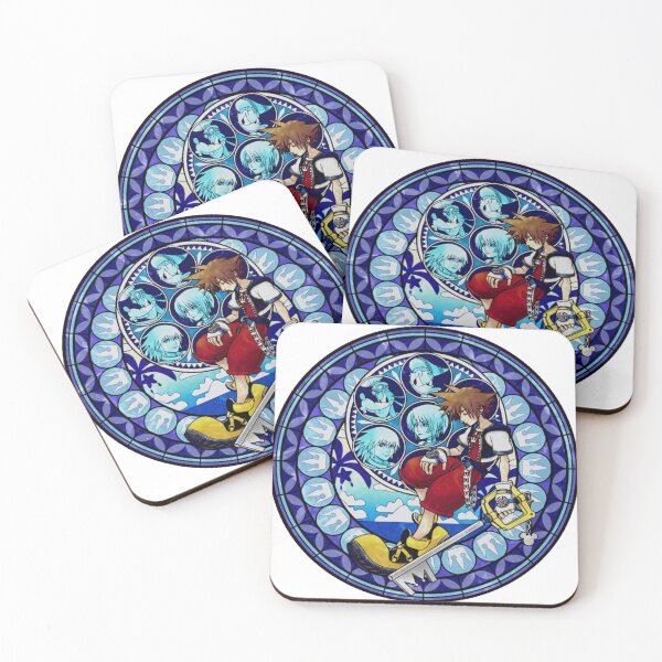 Item preview, Kingdom hearts Stained Glass designed and sold by joseanimates.