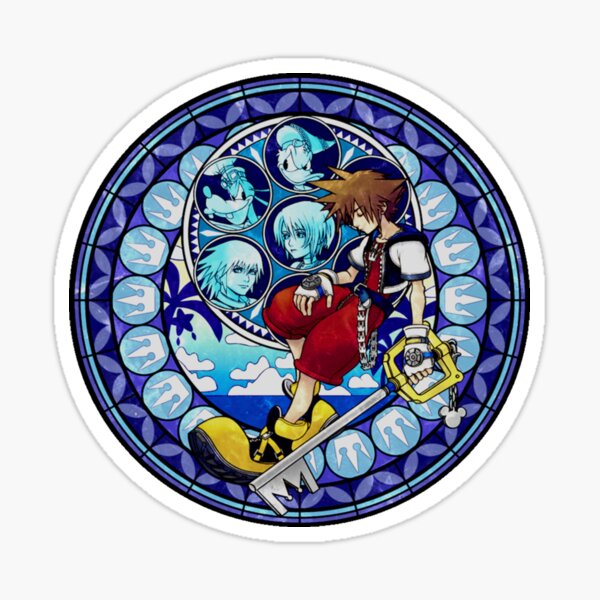 Kingdom Hearts® - Sora's Dive to the Heart Stained Glass Pin for Sale by  SWISH-Design