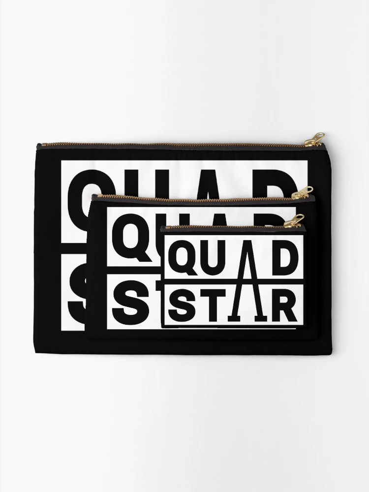 Thumbnail 2 of 4, Zipper Pouch, Quad Star  designed and sold by Sakuga Drip.