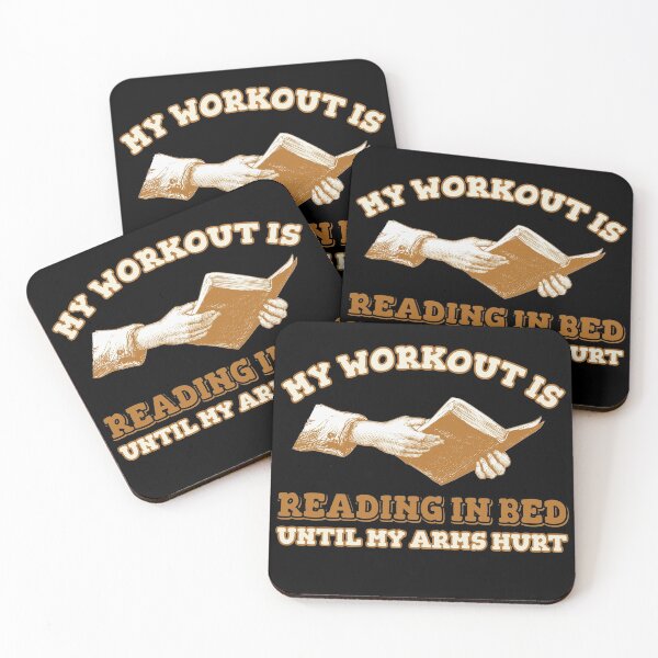Item preview, My workout is reading in bed until my arms hurt designed and sold by Astarteea.