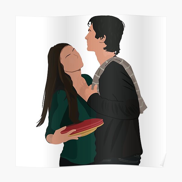 Poster Delena Redbubble