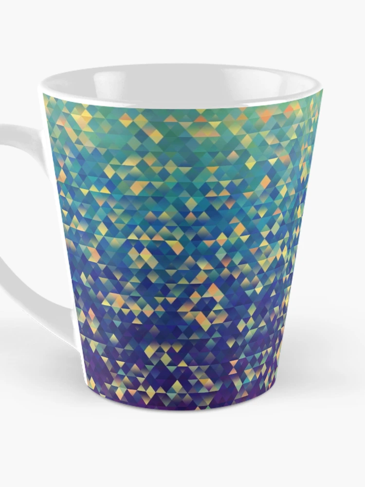 Thumbnail 3 of 4, Coffee Mug, Gleaming Rainbow 2 designed and sold by Mandala Of Life.