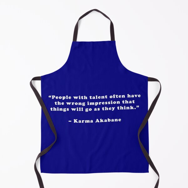 Item preview, Karma Akabane - Quote designed and sold by Epicanimequotes.