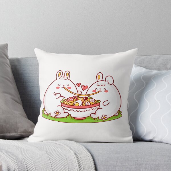 Item preview, Lindos conejos comiendo espaguetis designed and sold by kalud-zoldyck.