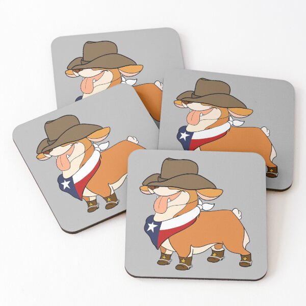 Item preview, Texas Cowboy Corgi designed and sold by pheebstheartist.