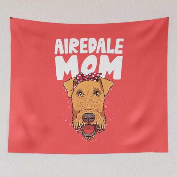 Artikelvorschau, Airedale Terrier Hundeliebhaber Geschenk entworfen und verkauft von MrEddie10.