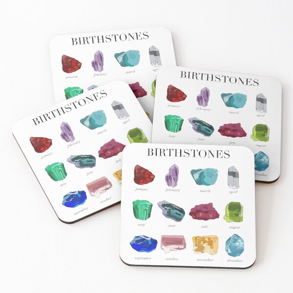 Item preview, Birthstones Chart designed and sold by PaulinaS.