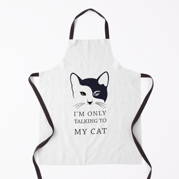 Item preview, I'M ONLY TALKING TO MY CAT designed and sold by magicos1.