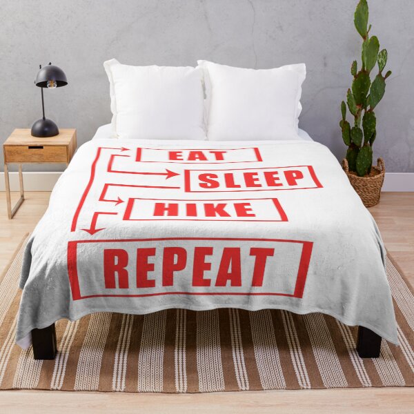 Artikelvorschau, Eat Sleep Hike Repeat entworfen und verkauft von teledesign.