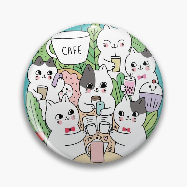 Item preview, Adorable Kittens having a tea party designed and sold by kalud-zoldyck.