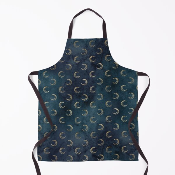 Item preview, Crescent moons on a green background designed and sold by AnnieHochmann.