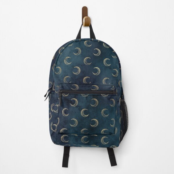Item preview, Crescent moons on a green background designed and sold by AnnieHochmann.