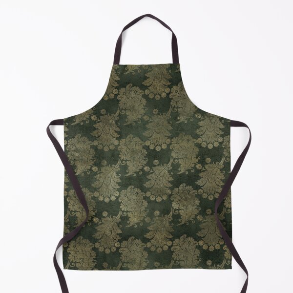 Item preview, Damask on green texture designed and sold by AnnieHochmann.