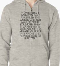Game of Thrones - Tyrion Quote Zipped Hoodie