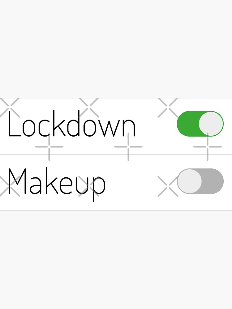 Lockdown On Makeup Off by a-golden-spiral