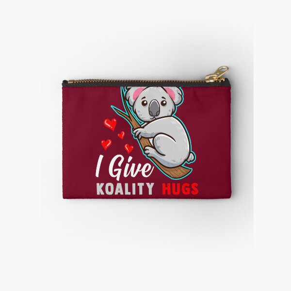 Item preview, Koala Gives Koality Hugs Pun Hearts Koala Grafik  designed and sold by Coconil.