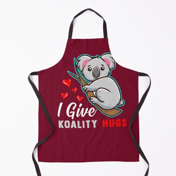 Item preview, Koala Gives Koality Hugs Pun Hearts Koala Grafik designed and sold by Coconil.