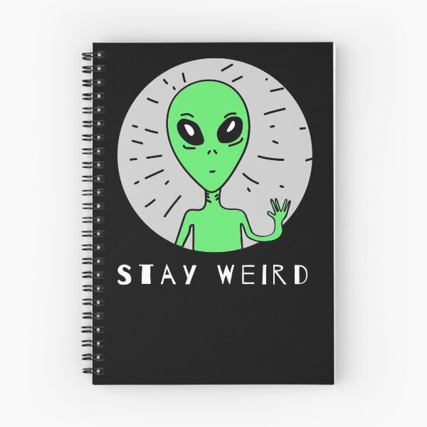 Item preview, Stay Weird - Alien - Live Long and Prosper designed and sold by alancrapopod.