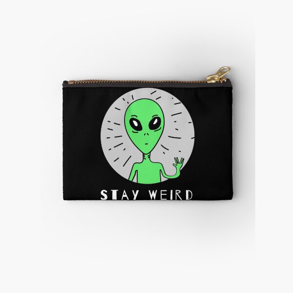 Aperçu de l'œuvre Restez bizarre - Alien - Vivez longtemps et prospérez créée et vendue par alancrapopod.