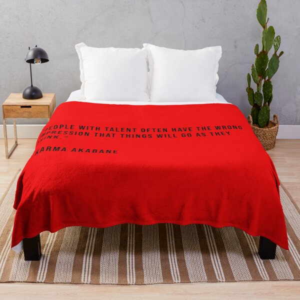 Item preview, Karma Akabane - Quote designed and sold by Epicanimequotes.