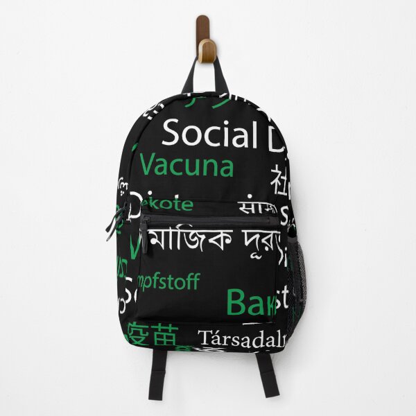 Item preview, Social Distancing and Vaccine World Languages designed and sold by tshirtfandom.