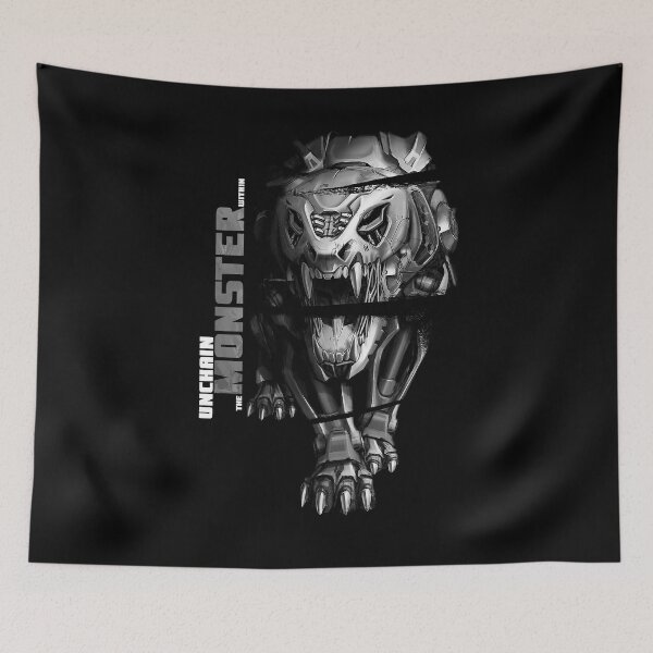 Item preview, Unchain The Monster Within - Tiger designed and sold by FD-Design.