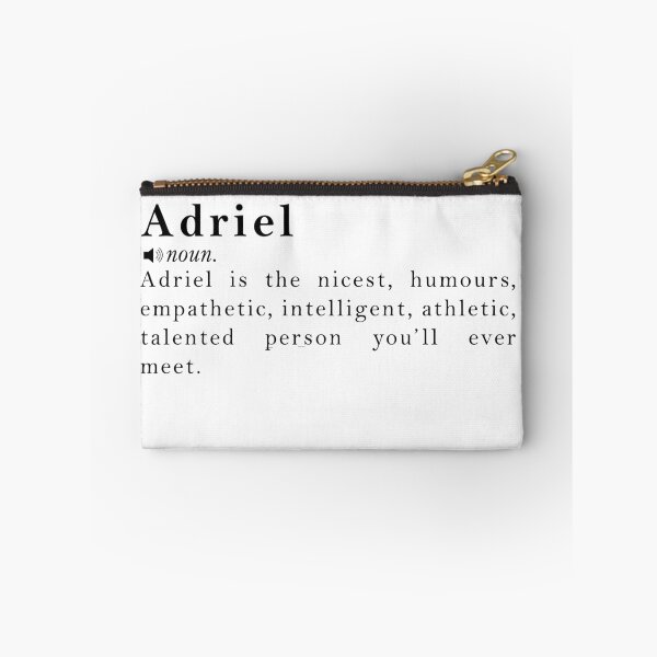 Item preview, Adriel Name Meaning Definition designed and sold by peachyline.