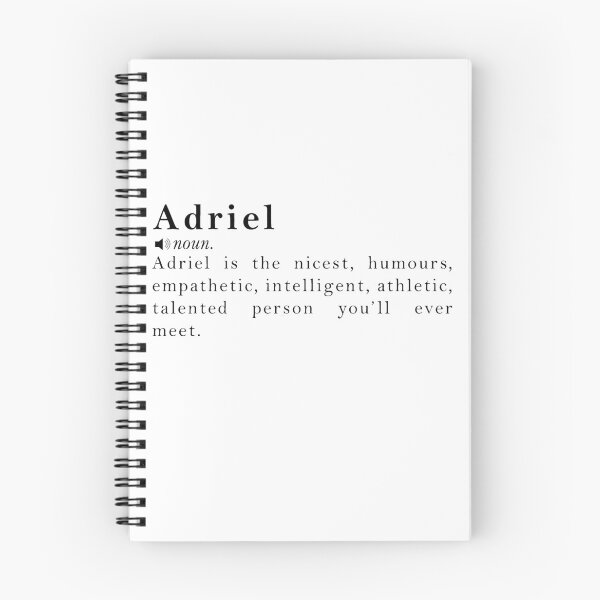 Item preview, Adriel Name Meaning Definition designed and sold by peachyline.