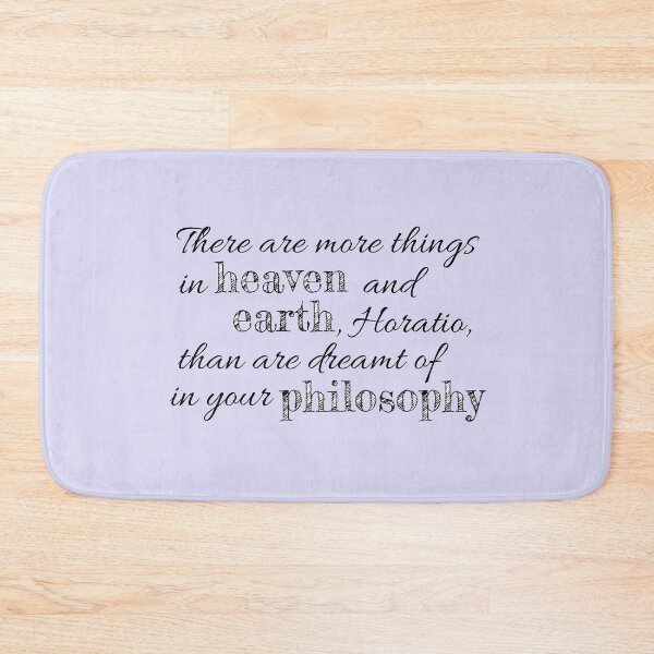 Item preview, Hamlet quote - there are more things in heaven and earth, Horatio designed and sold by introvertcafe.