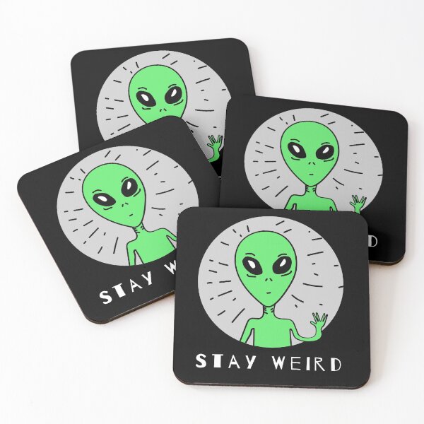 Item preview, Stay Weird - Alien - Live Long and Prosper designed and sold by alancrapopod.