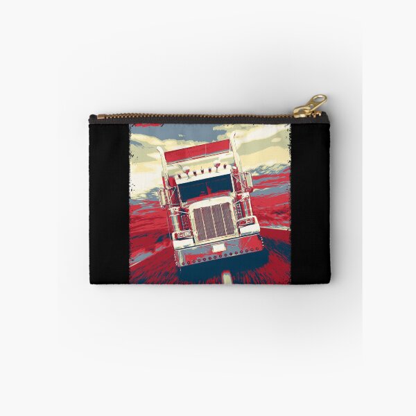 Item preview, Vintage Trucker Big Rig Semi Trailer Truck Driver Gift for Men and Women for Kids Boys and Girls - Truck Driving Themed Retro Poster - 18 Wheeler Vintage Truck Design for Semi-Truck Drivers and Fans designed and sold by WG-Factory.