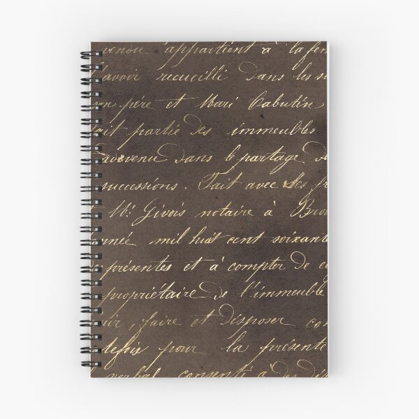 Item preview, Gold handwriting on a brown background designed and sold by AnnieHochmann.