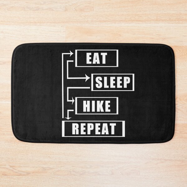 Artikelvorschau, Eat Sleep Hike Repeat entworfen und verkauft von teledesign.