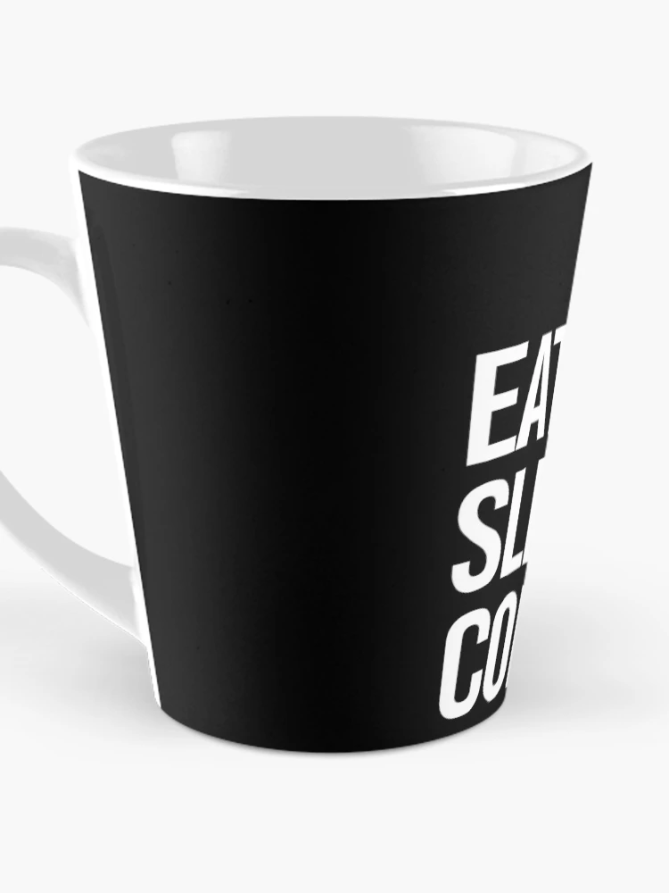 Thumbnail 3 of 4, Coffee Mug, eat sleep code repeat computer programmer coding designed and sold by JoDesignLab.