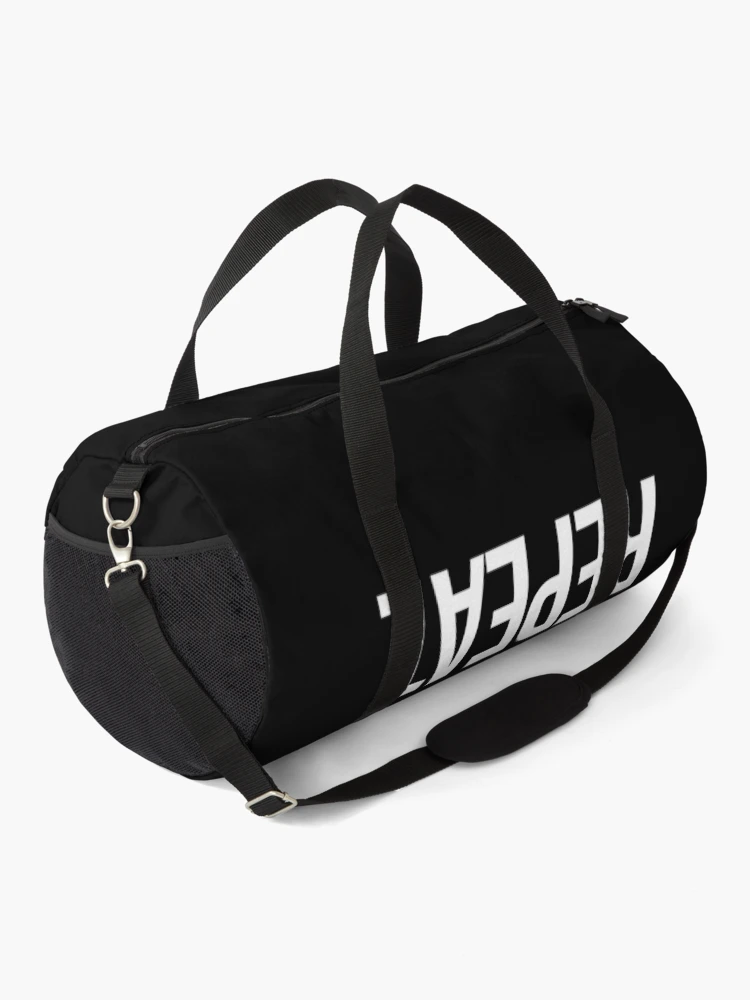 Thumbnail 2 of 3, Duffle Bag, eat sleep code repeat computer programmer coding designed and sold by JoDesignLab.