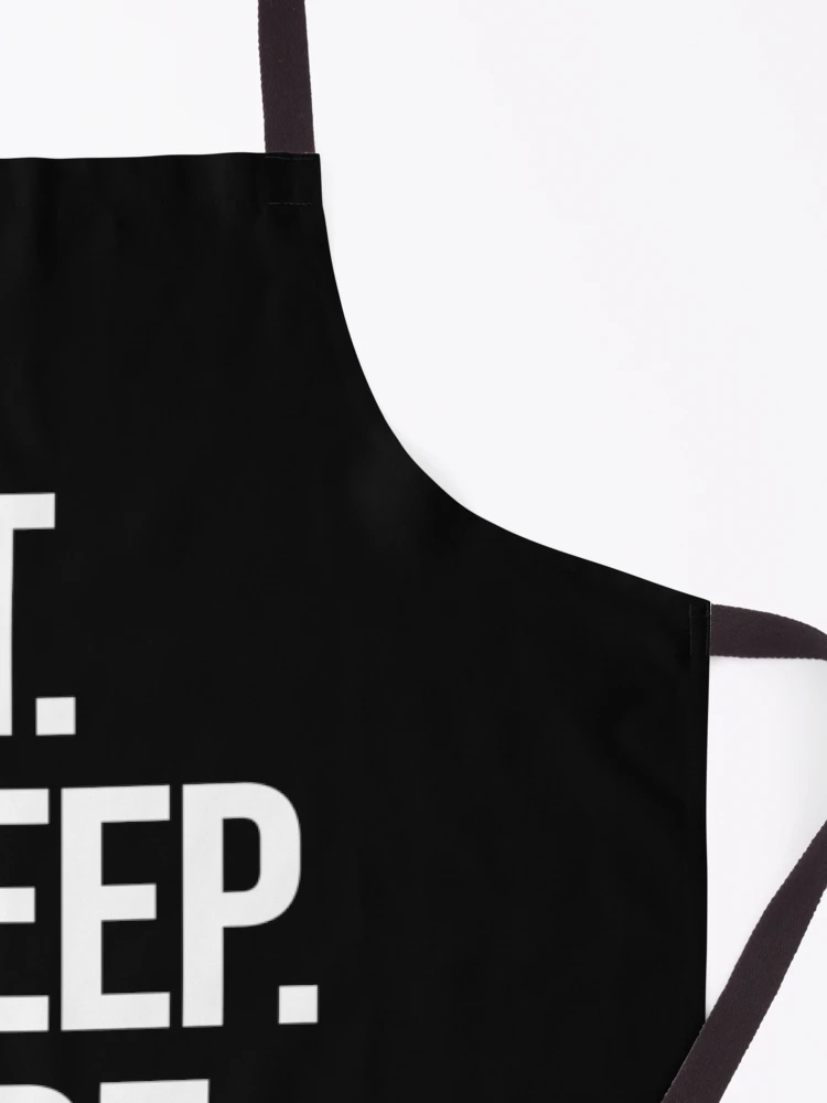 Thumbnail 3 of 6, Apron, eat sleep code repeat computer programmer coding designed and sold by JoDesignLab.