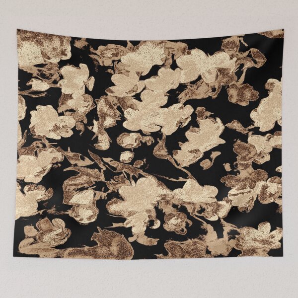Item preview, Chic platinum gold flower bouquet designed and sold by SulkaCreative.