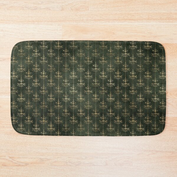 Item preview, Golden chandelier on green texture designed and sold by AnnieHochmann.