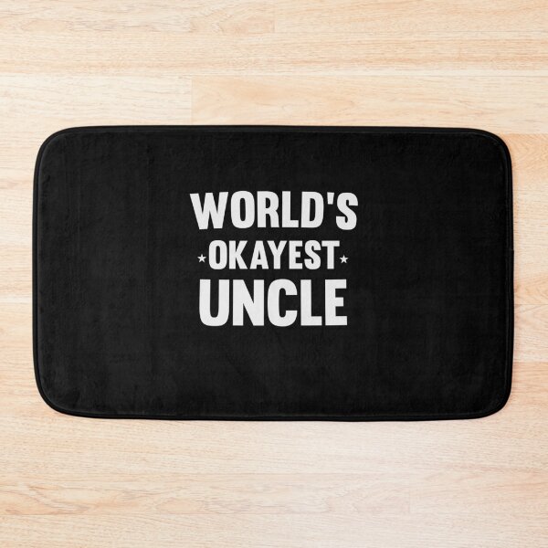 Item preview, World's Okayest Uncle / funny Uncle saying Gift idea  designed and sold by Chamssou.