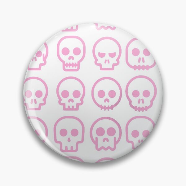 Item preview, Cute Pink Skulls designed and sold by snarlingbunny.