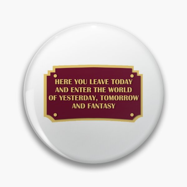 Item preview, "Here you Leave Today" Plaque designed and sold by asansolo.