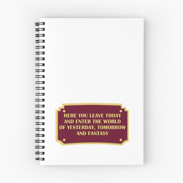 Item preview, "Here you Leave Today" Plaque designed and sold by asansolo.