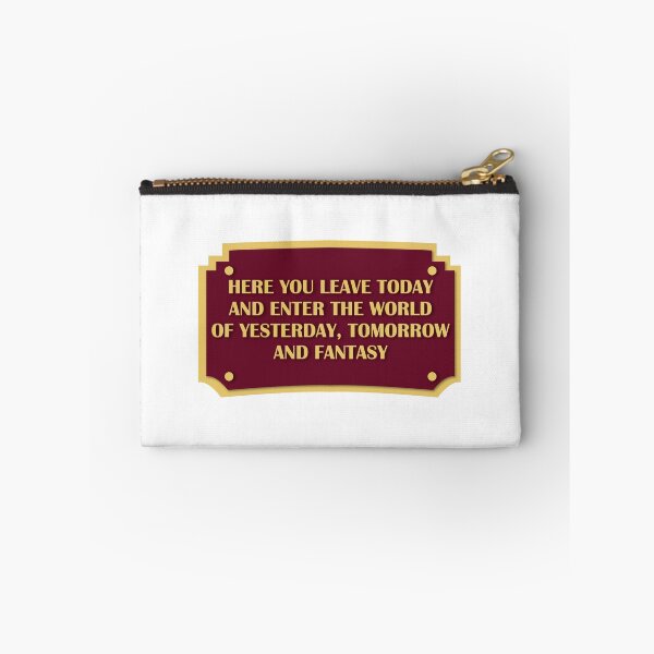 Item preview, "Here you Leave Today" Plaque designed and sold by asansolo.