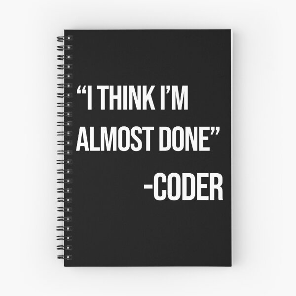 Item preview, I think i'm almost done computer programmer coding designed and sold by JoDesignLab.