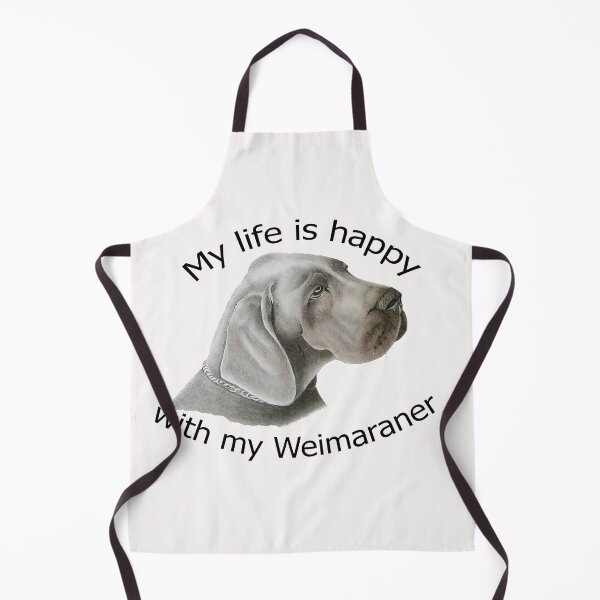 Item preview, My life is happy with my Weimaraner dog gifts designed and sold by merchfun2.