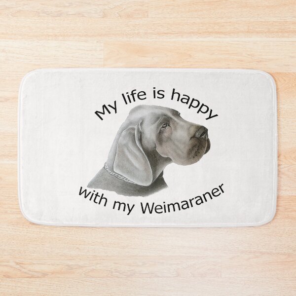 Item preview,  My life is happy with my Weimaraner dog gifts designed and sold by merchfun2.