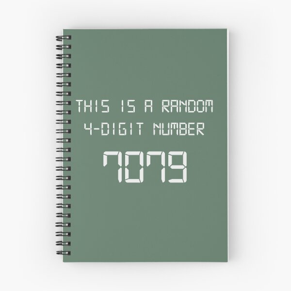 Item preview, Random 4-digit number designed and sold by YaYaka.