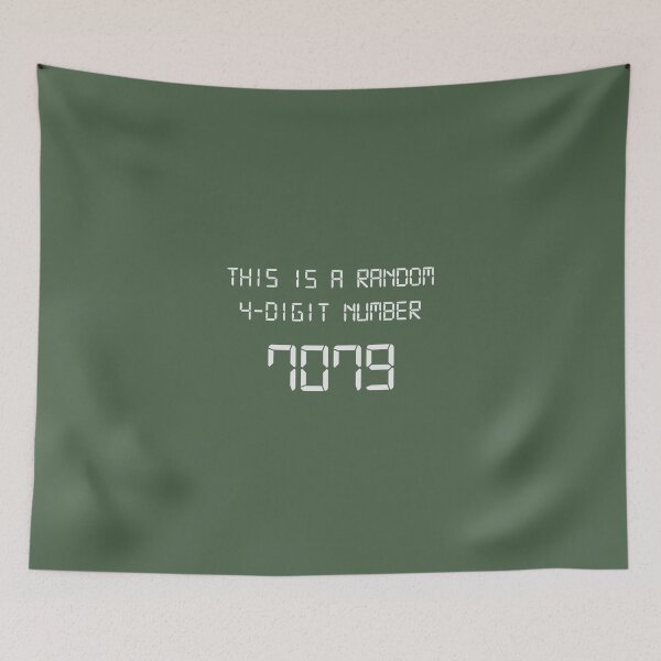 Item preview, Random 4-digit number designed and sold by YaYaka.
